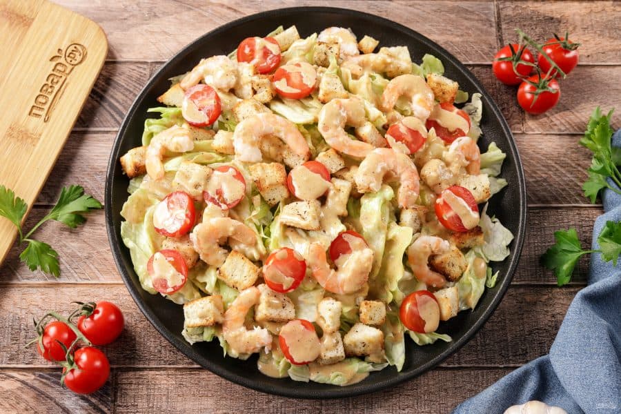 Цезарь с креветкой