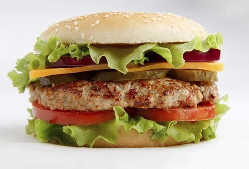 Бургер из свинины