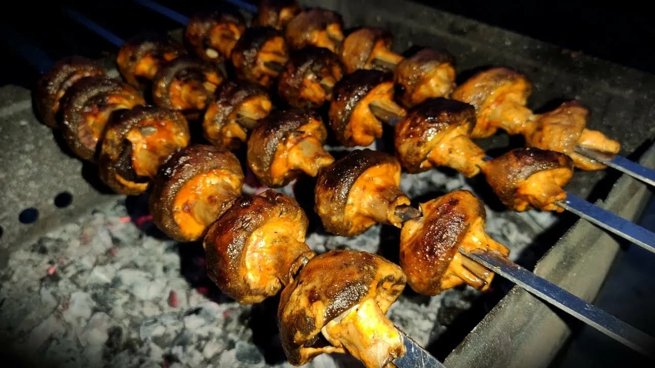Шашлык грибной