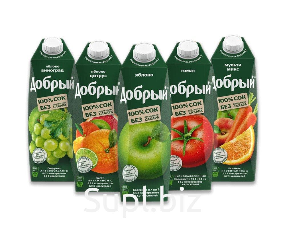 Сок добрый в ассортименте