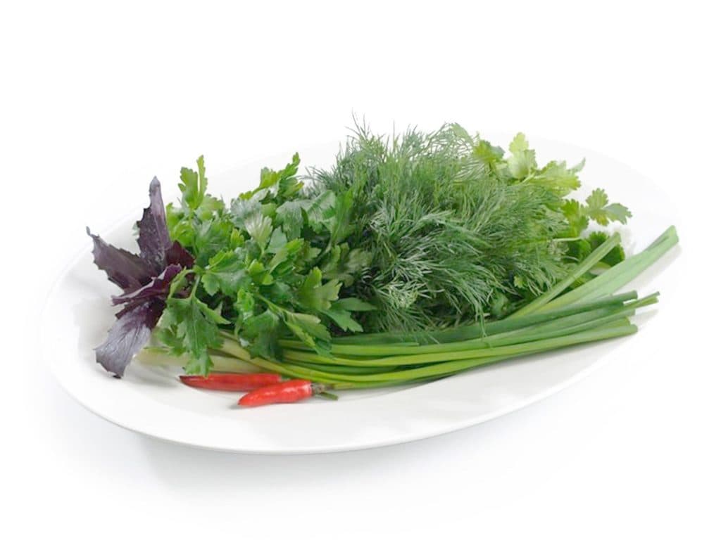 Ассорти из зелени