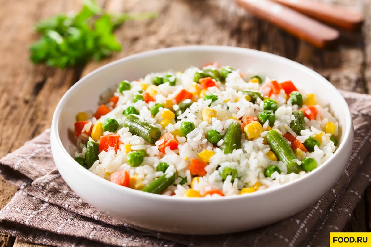 Рис с овощами