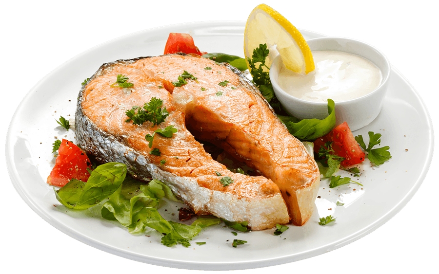 Шашлык из семги